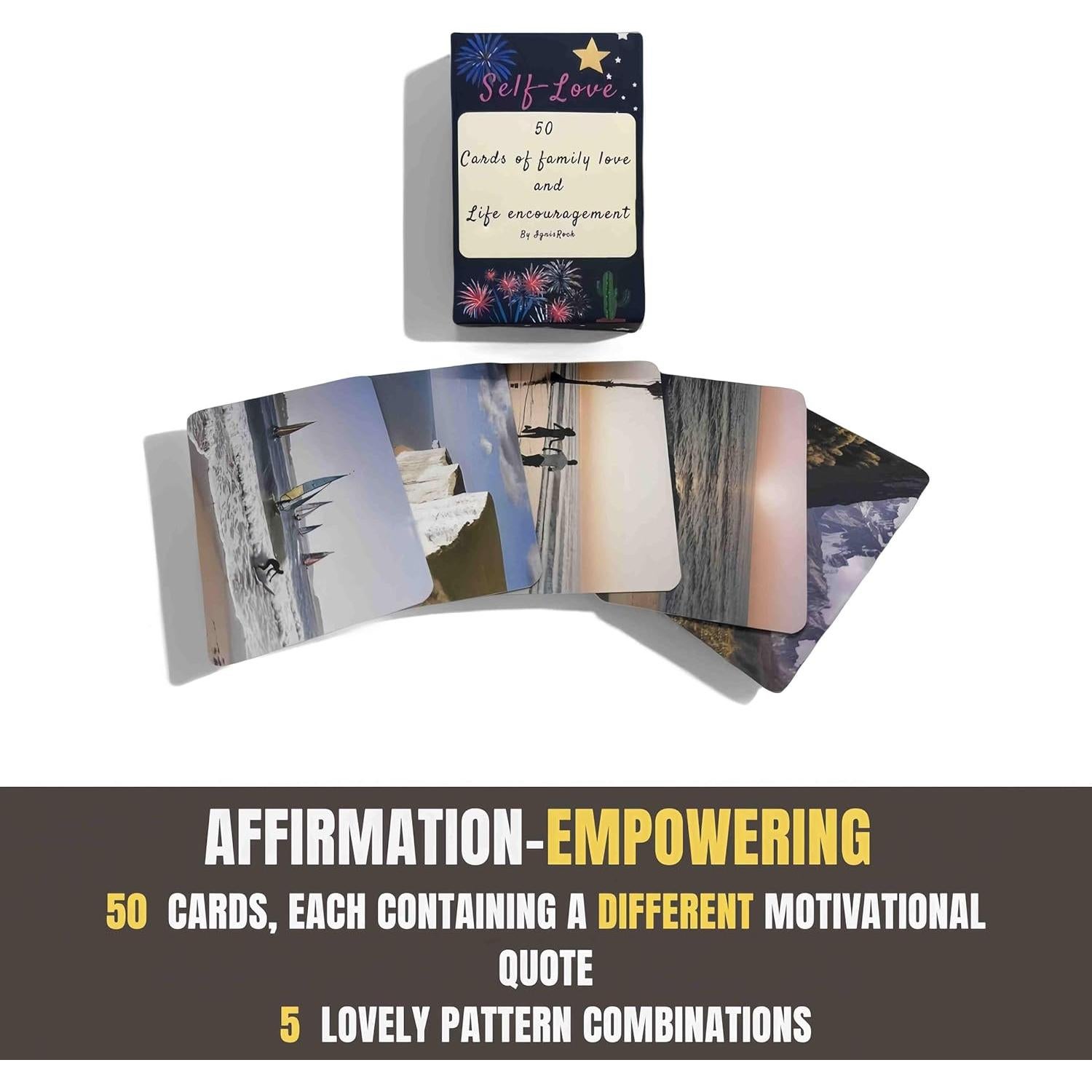 Cartas de Autoamor IgnisRock, 50 Afirmaciones Positivas