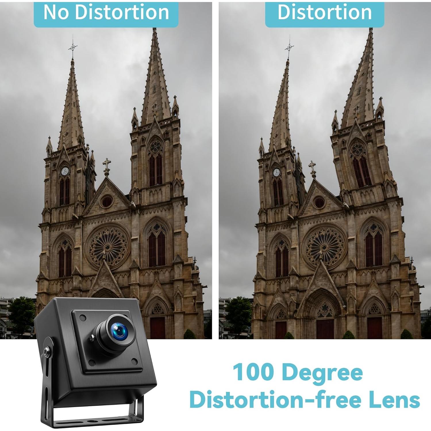 Cámara USB 5MP Hotpet con Lente 100 Grados Sin Distorsión