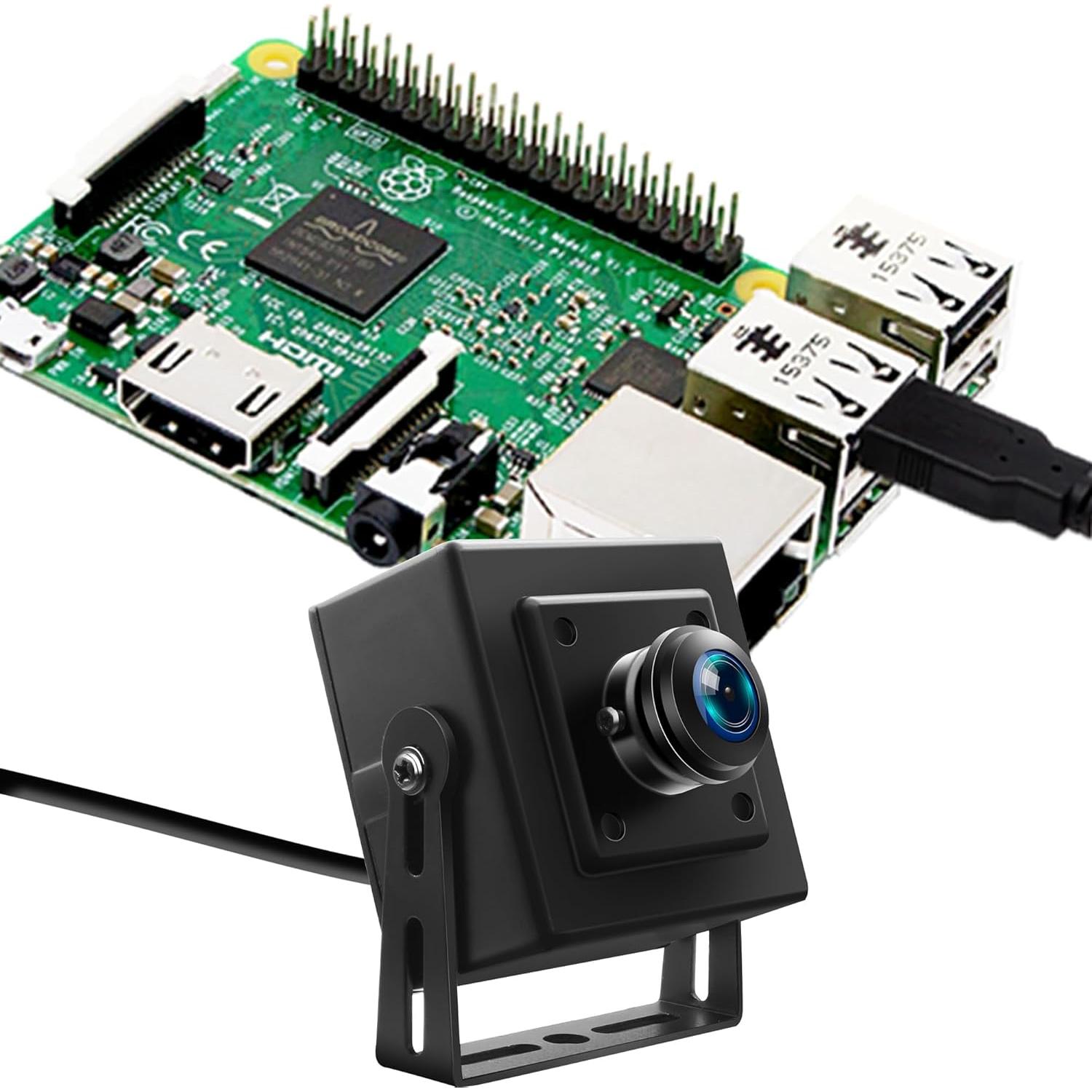 Cámara USB 5MP Hotpet con Lente 100 Grados Sin Distorsión