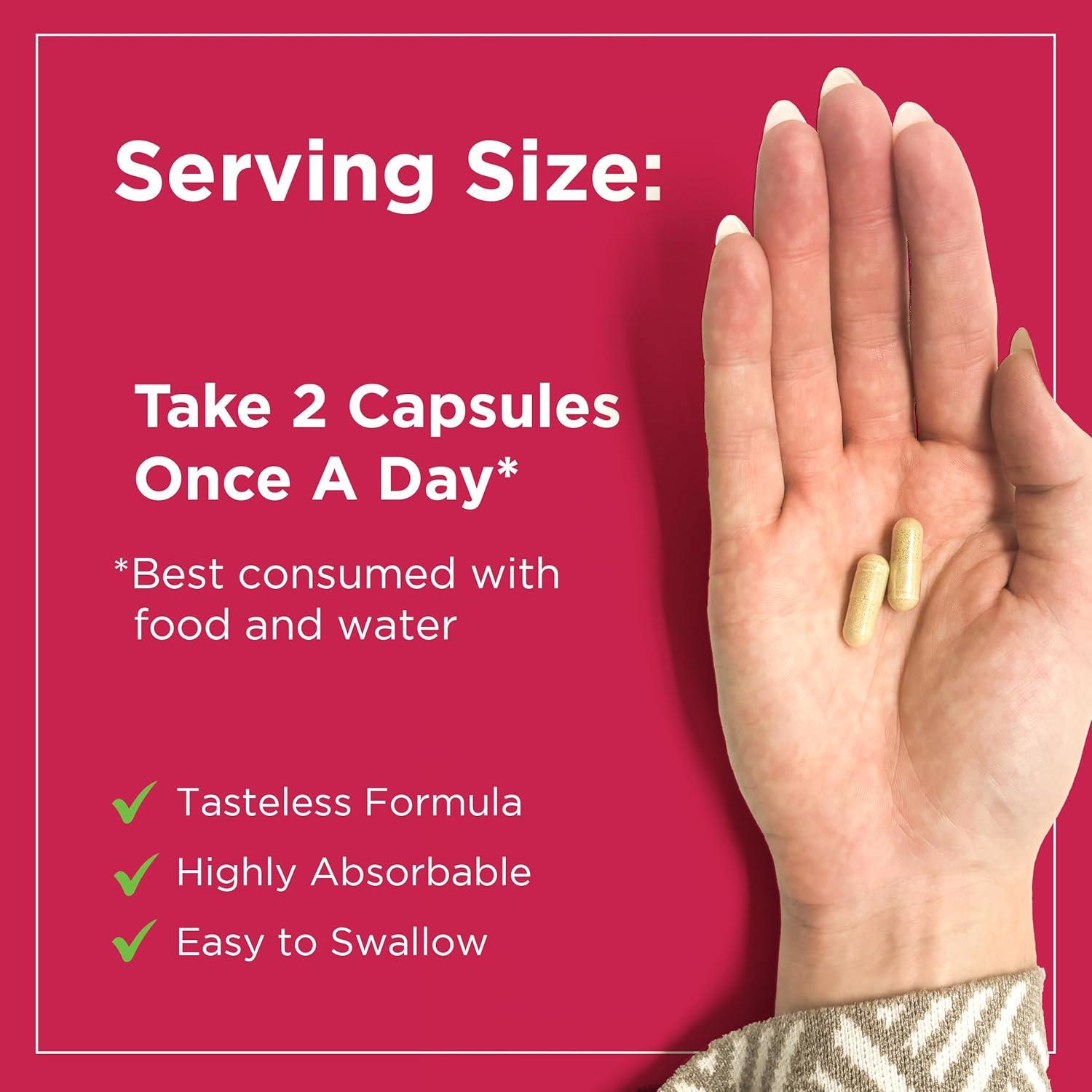 Cápsulas D-Mannosa 1000mg Plantvital con Arándano - 120 Unidades