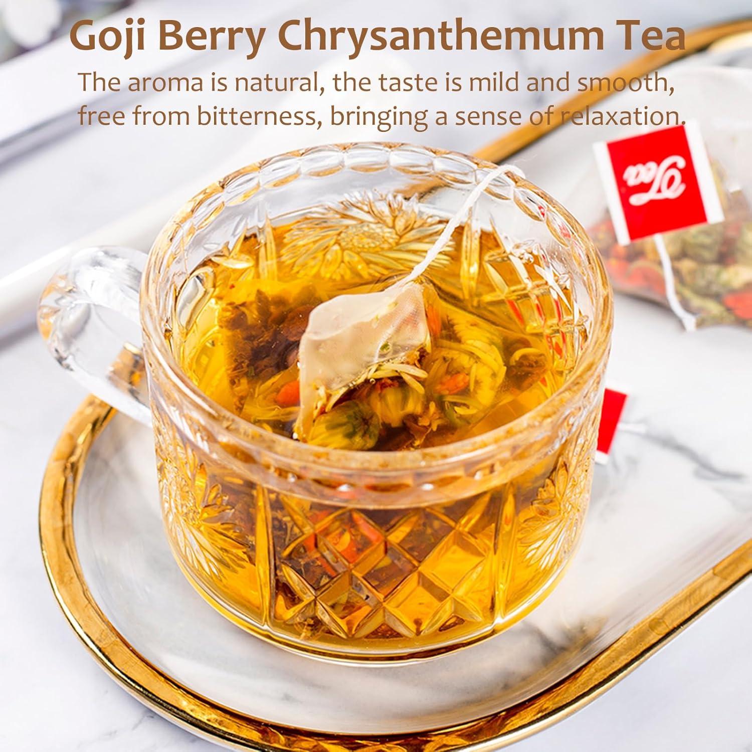 Té Herbal Meideal de Goji Berry y Crisantemo 15 Bolsitas