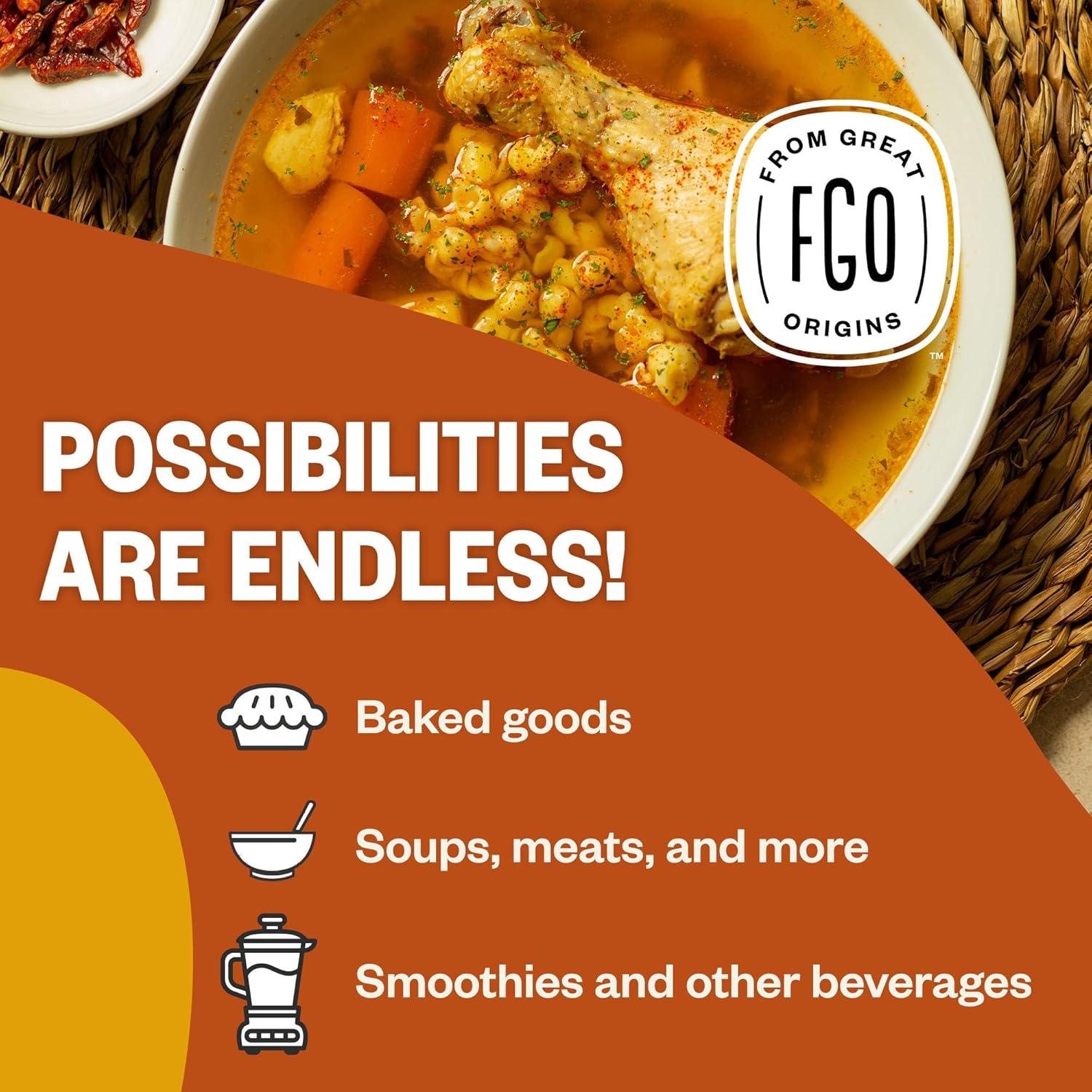 Polvo de Cúrcuma Orgánico FGO 907g Bolsa Resellable India