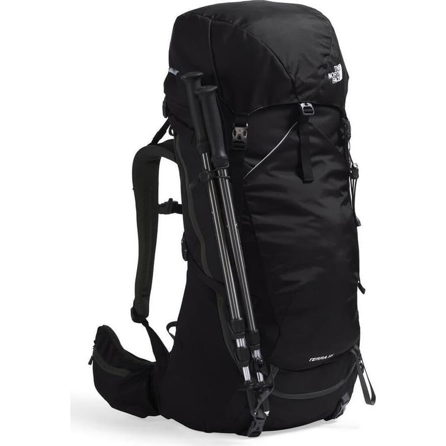 Mochila de Trekking The North Face Terra 55L, Negro/Gris