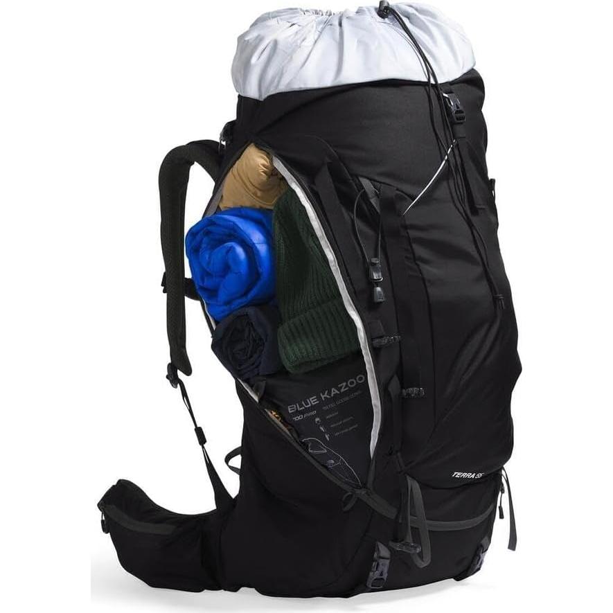 Mochila de Trekking The North Face Terra 55L, Negro/Gris