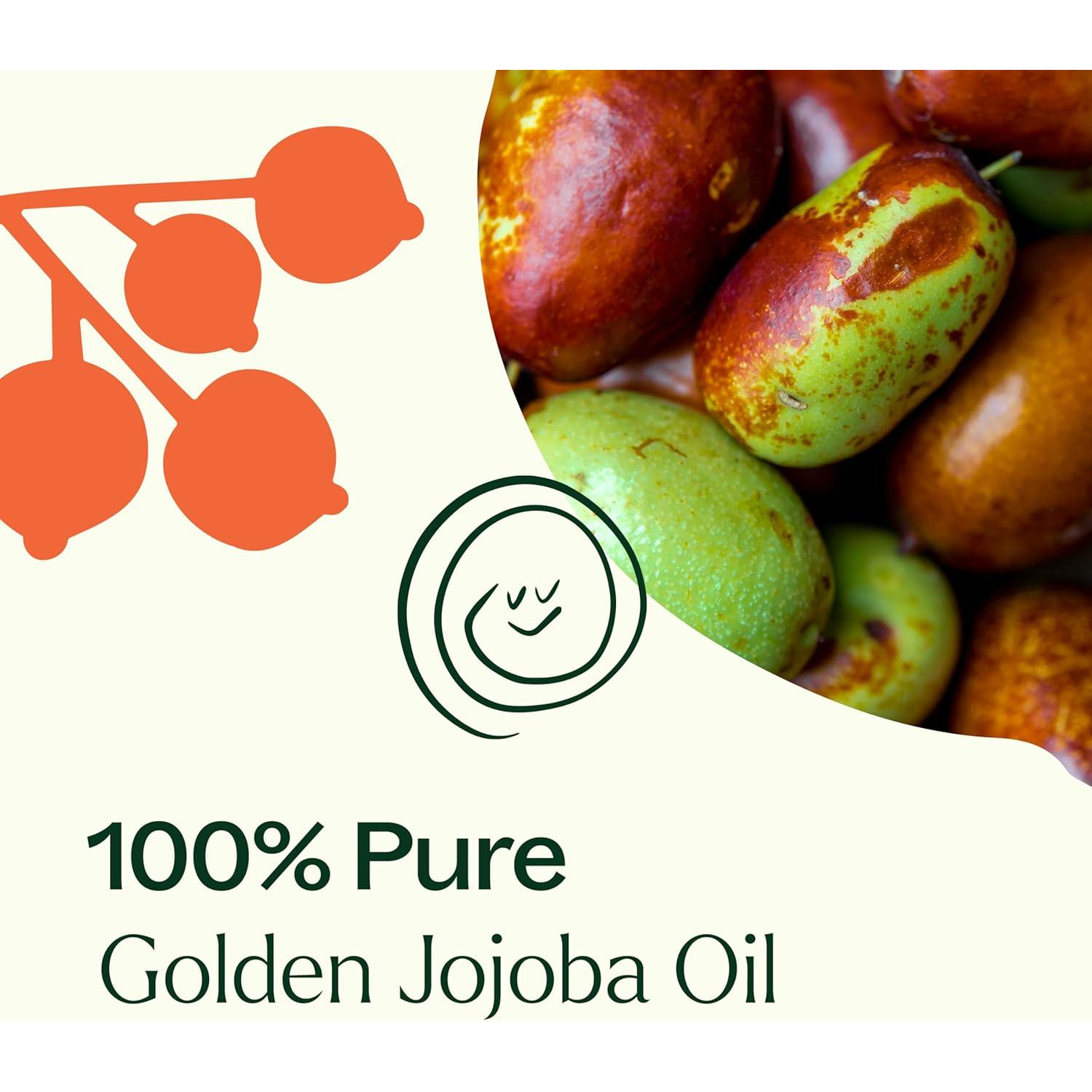 Aceite Portador de Jojoba Dorada Plant Therapy 60 ml 100% Puro