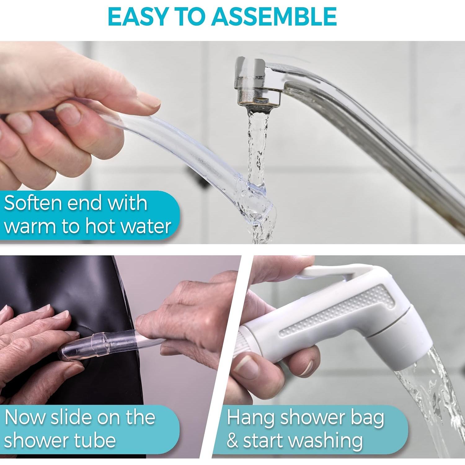 Bolsa de Ducha Portátil Circa Air 9.5L para Lavar Cabello