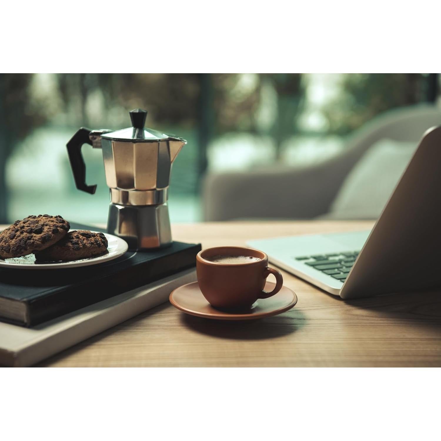 Cafetera Moka Pot 1 Taza MVPLUE Aluminio Plateado 173g