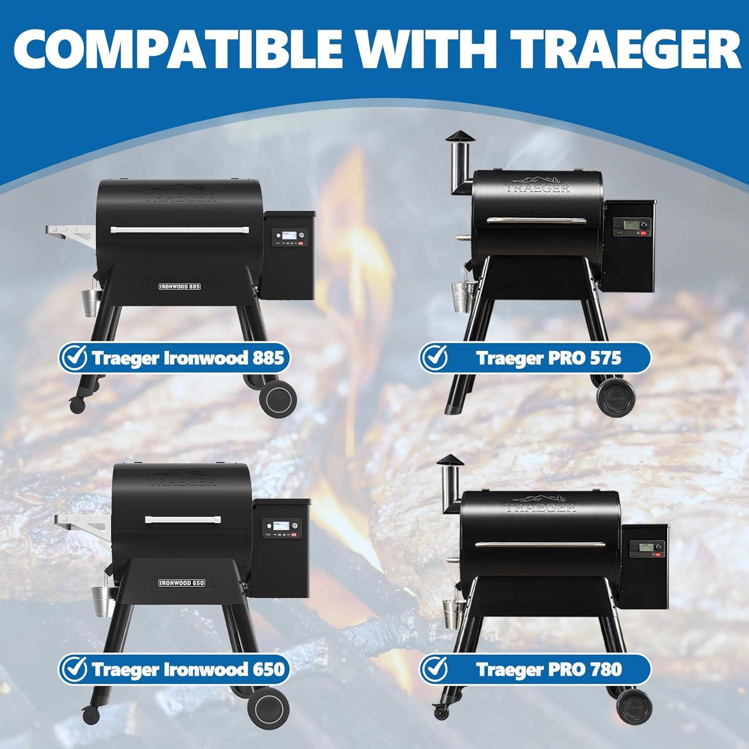 Difusor de Baffle de Calor SafBbcue para Parrilla Traeger 650/885