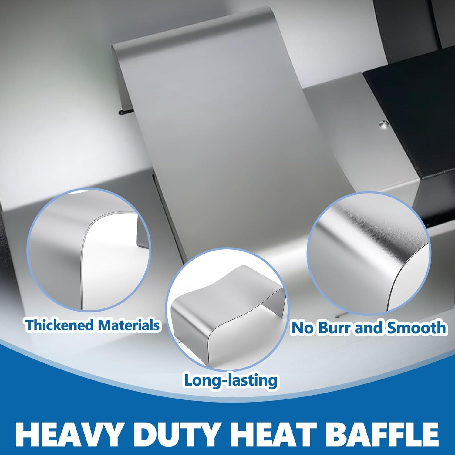 Difusor de Baffle de Calor SafBbcue para Parrilla Traeger 650/885