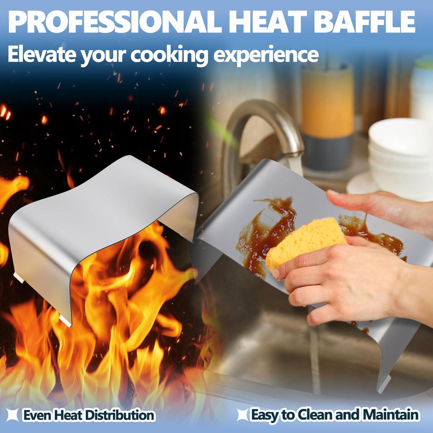 Difusor de Baffle de Calor SafBbcue para Parrilla Traeger 650/885