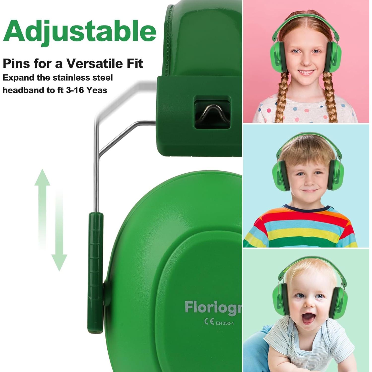 Paquete de 2 Auriculares con Cancelación de Ruido Floriogra 28dB