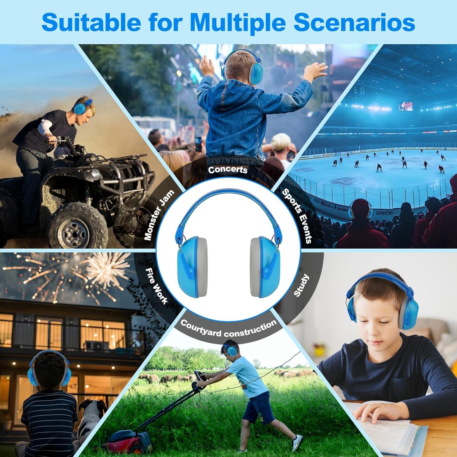 Paquete de 2 Auriculares con Cancelación de Ruido Floriogra 28dB