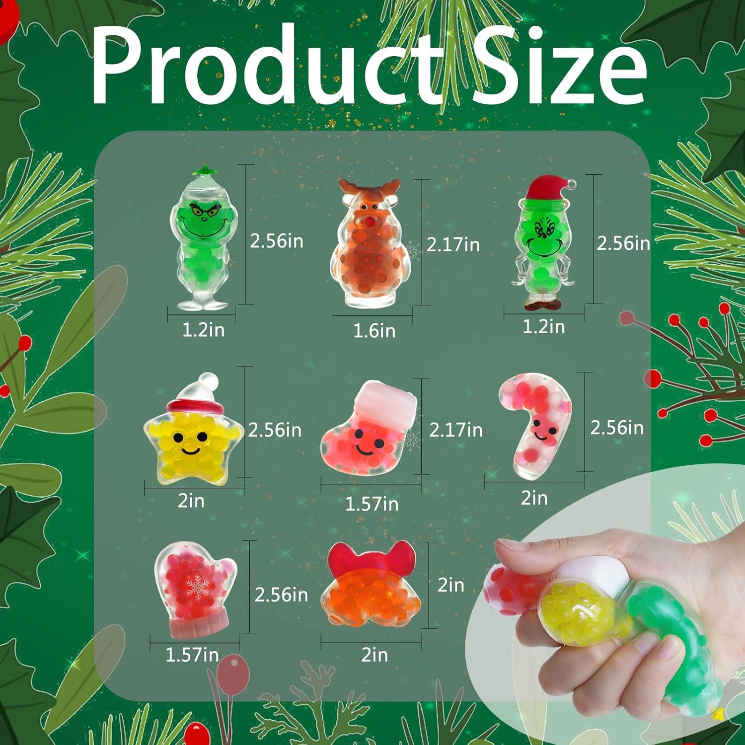 28 Piezas Juguetes Squishies Navidad TCRDDQF Alivio Estrés