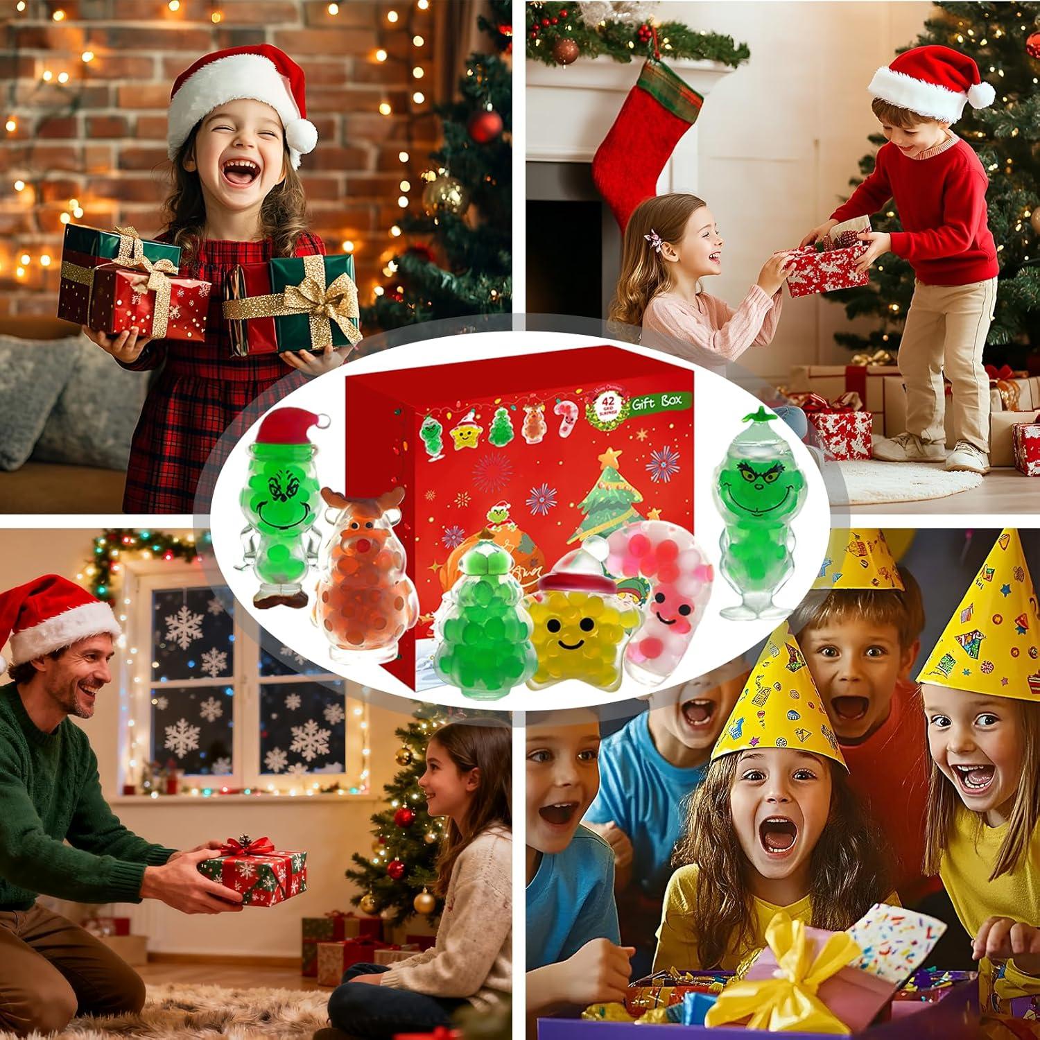 28 Piezas Juguetes Squishies Navidad TCRDDQF Alivio Estrés