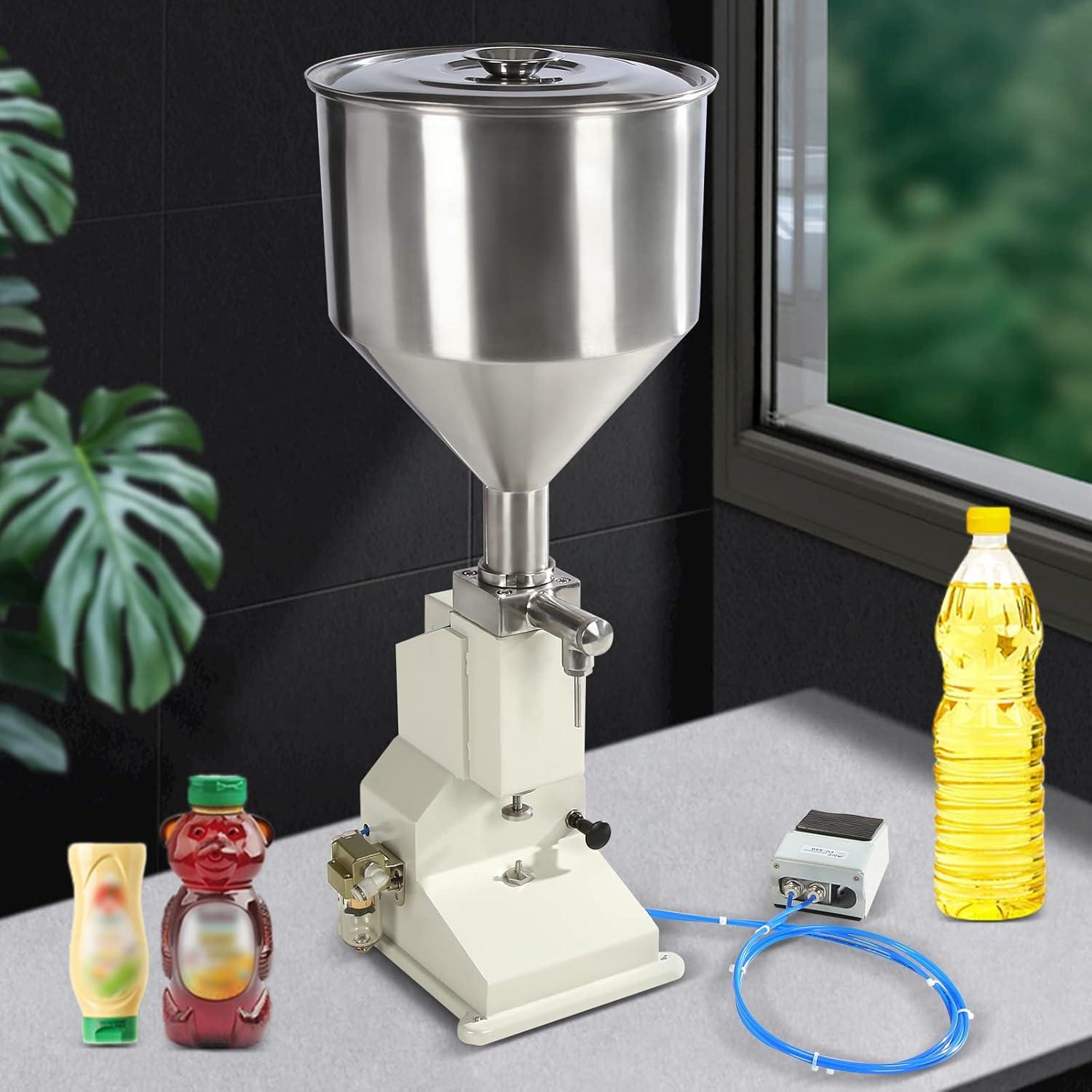 Máquina de Llenado Neumática Acero Inoxidable A02 5-50g