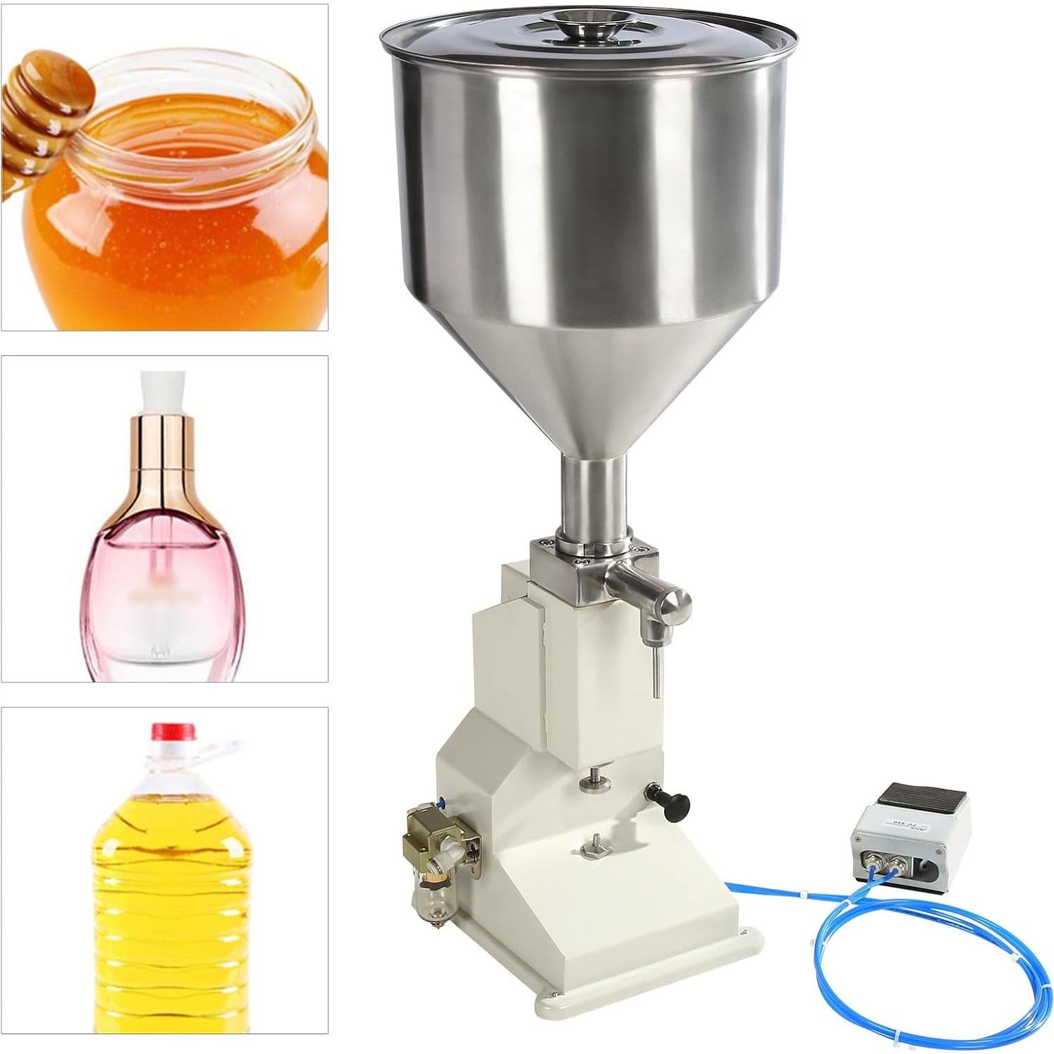 Máquina de Llenado Neumática Acero Inoxidable A02 5-50g