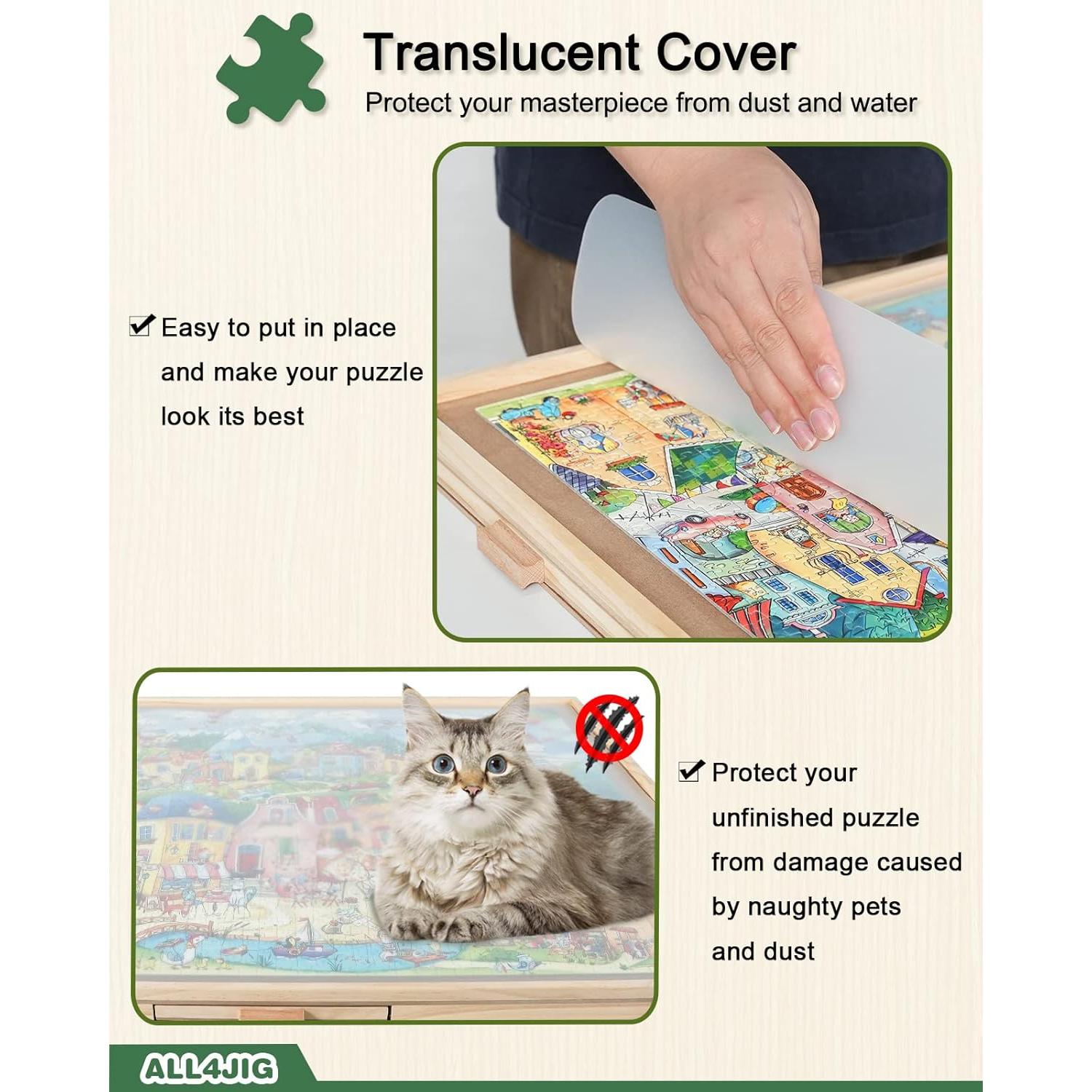 Mesa de Rompecabezas ALL4JIG 1500 Piezas con 6 Cajones