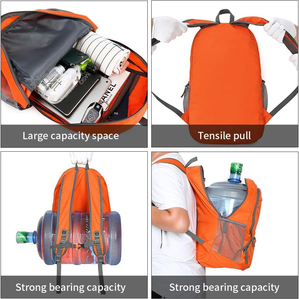 Mochila Plegable Impermeable FENGDONG 35L para Senderismo
