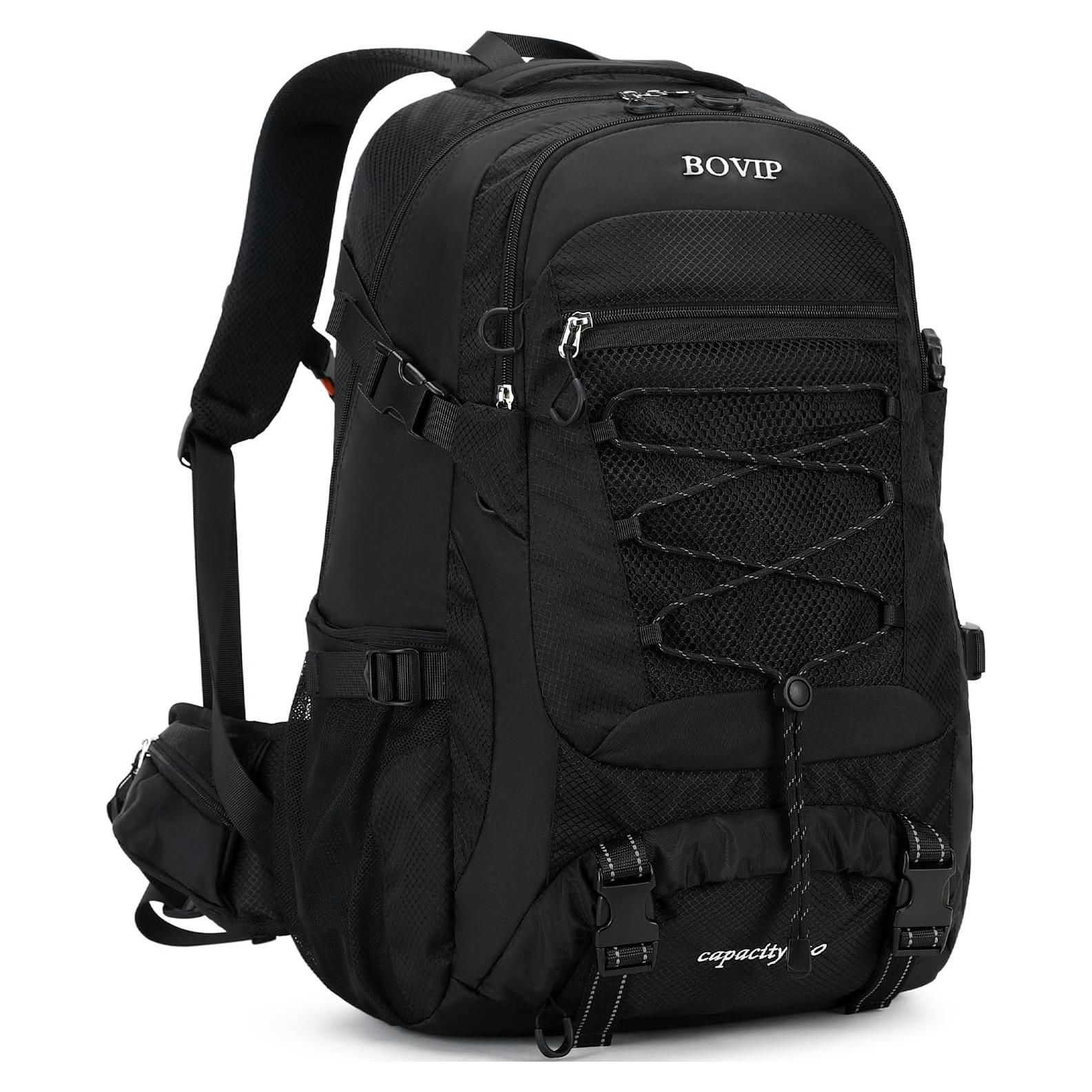 Mochila de Senderismo BOVIP 40L Impermeable Unisex