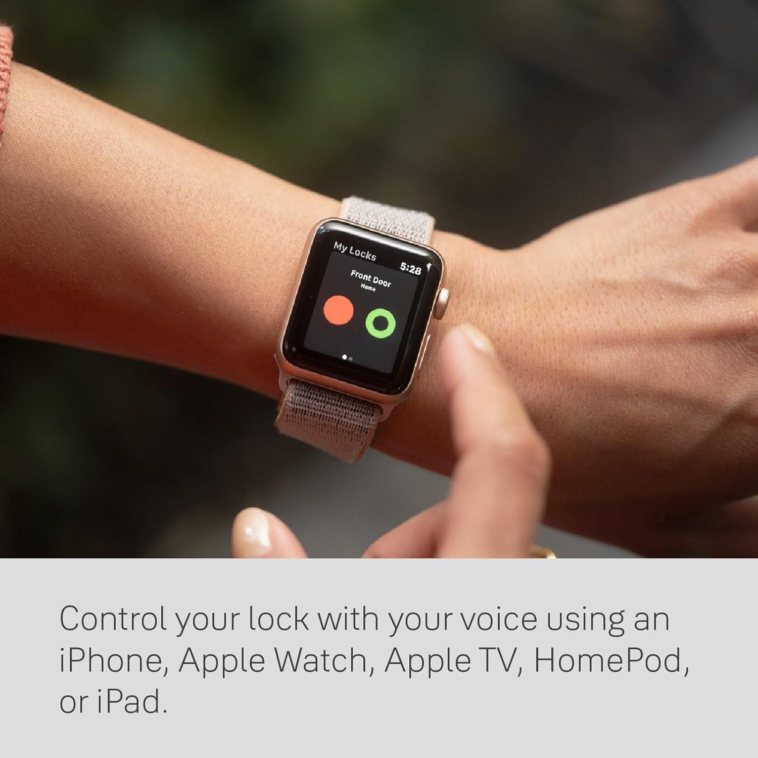 Cerradura Inteligente Wi-Fi Yale August con Teclado Táctil Negro