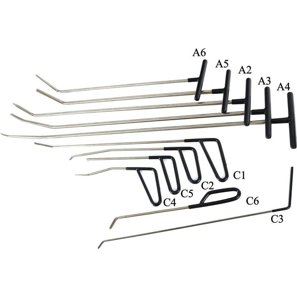 Kit de Herramientas de Reparación de Abolladuras WHDZ 11Pcs