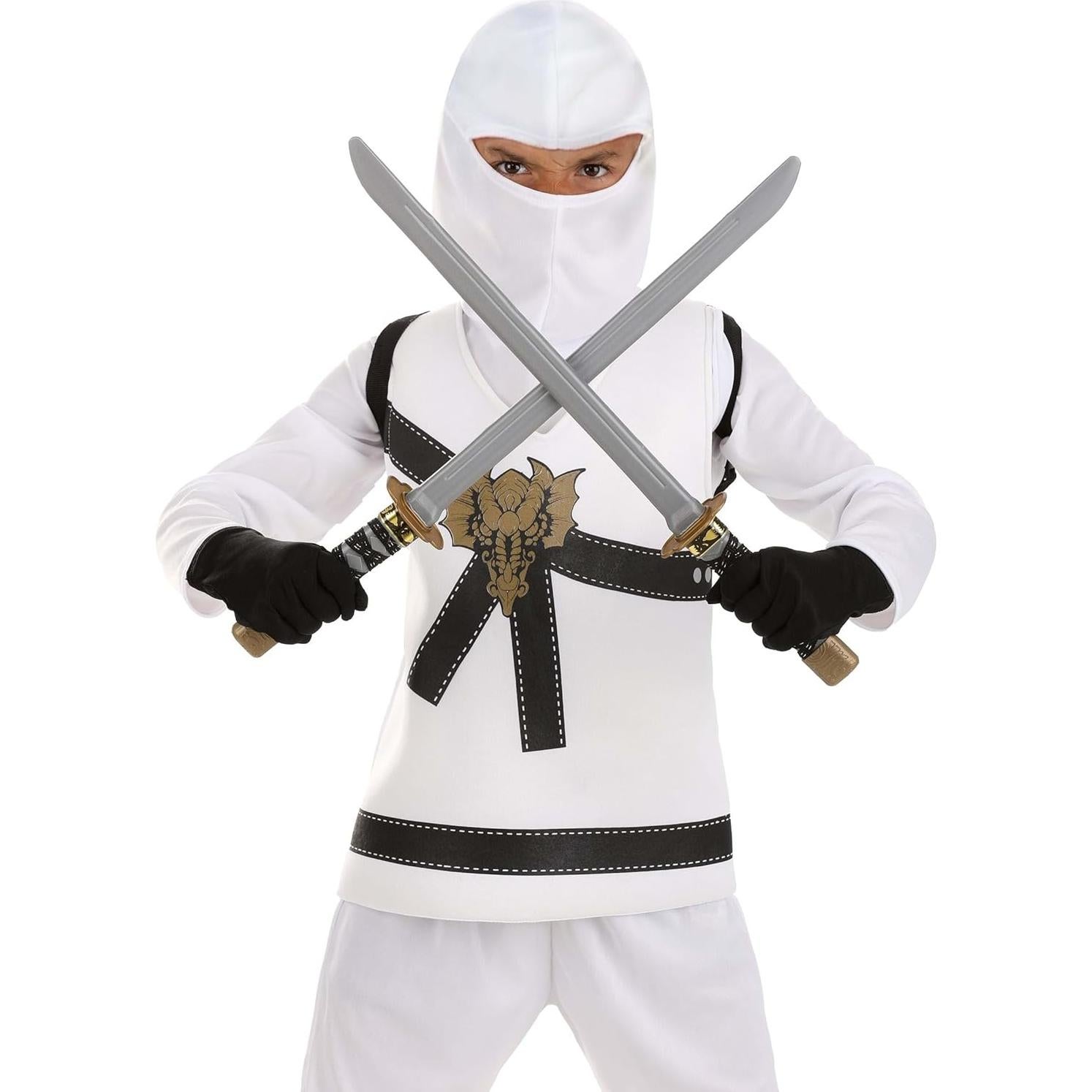 Mochila Ninja con Katana y Sai para Niños - Fun Costumes