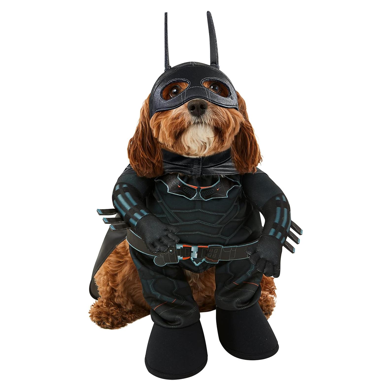 Disfraz para mascotas Rubie's Batman con capa y tocado