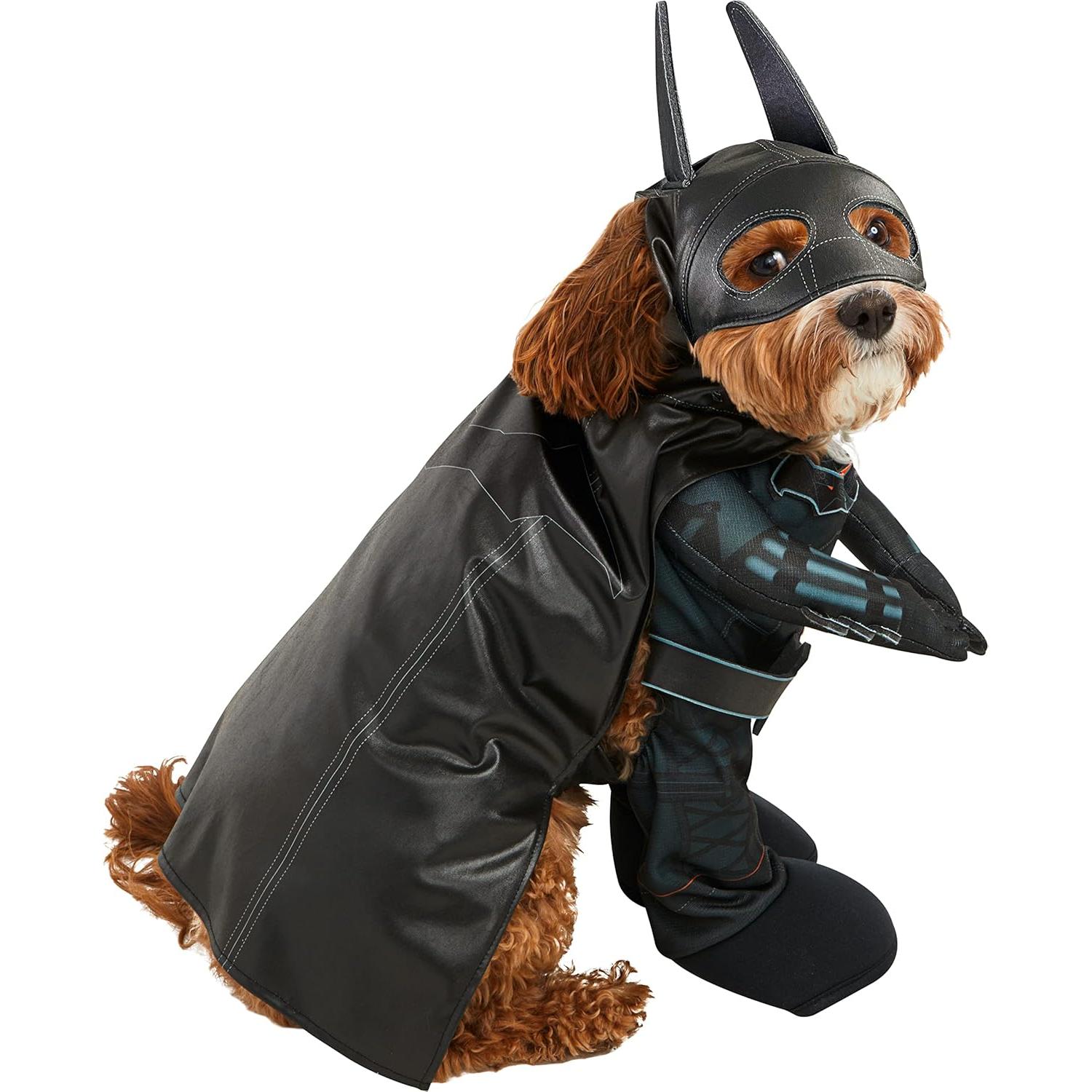 Disfraz para mascotas Rubie's Batman con capa y tocado