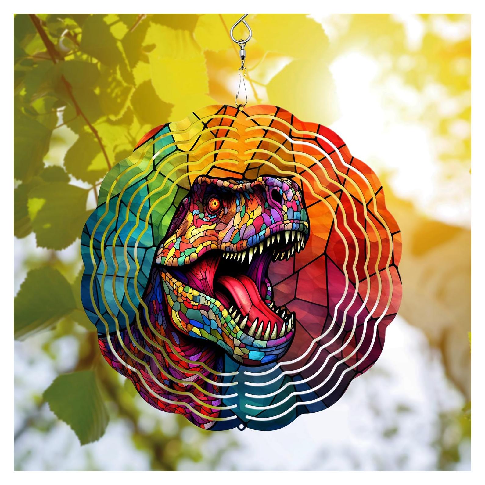 Giro de Viento Colgante Dinosaurio PODMemory 25.4 cm