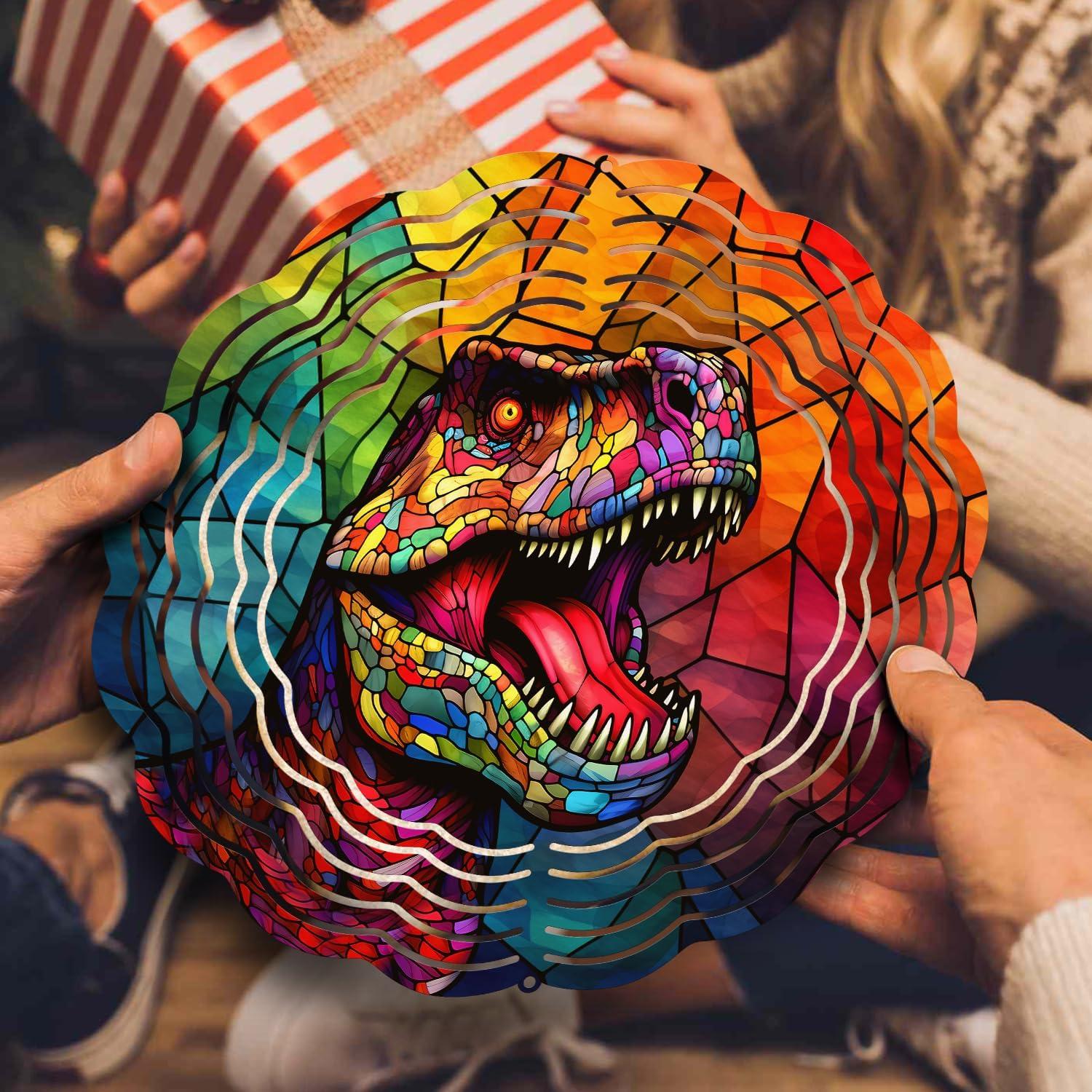 Giro de Viento Colgante Dinosaurio PODMemory 25.4 cm