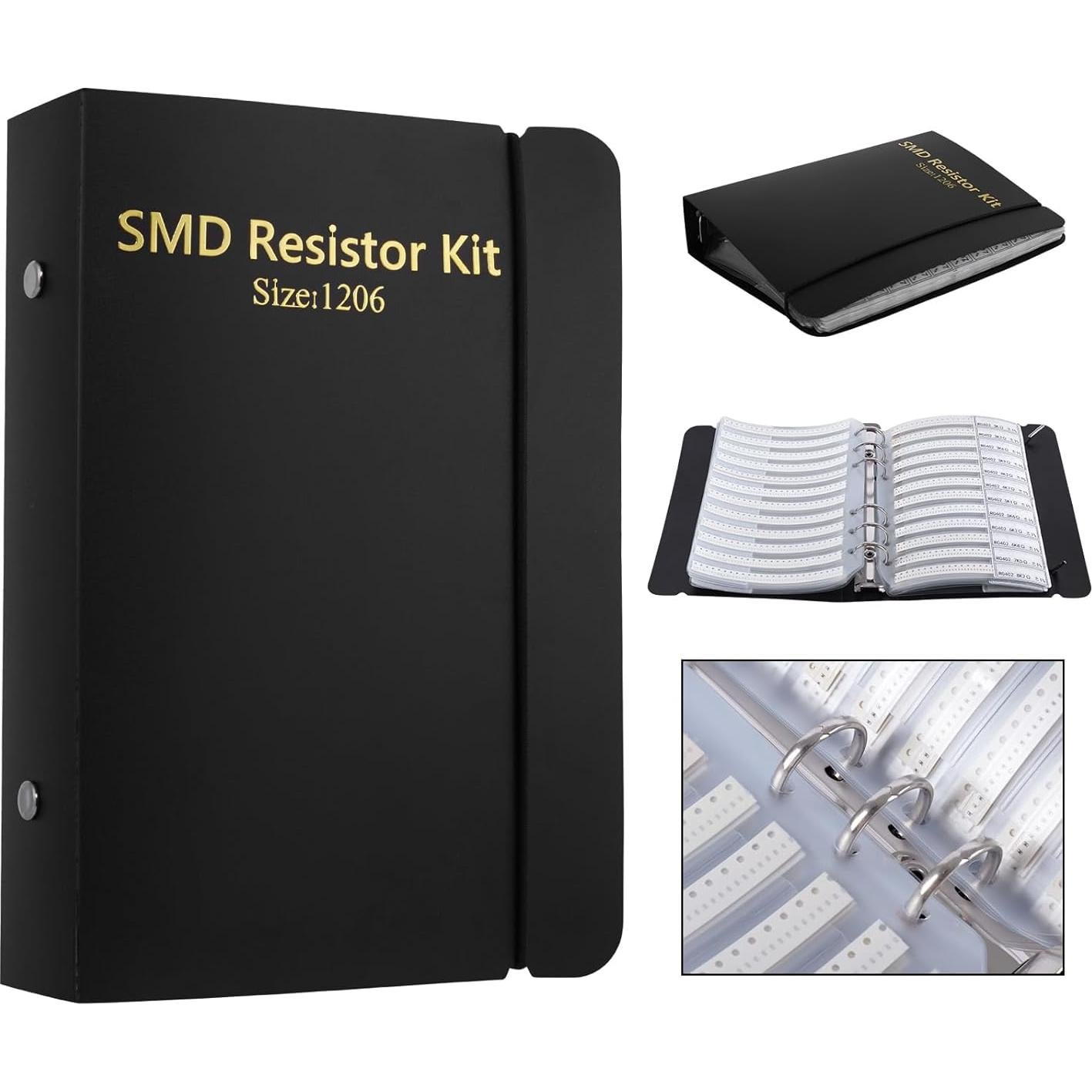 Kit de Resistencias SMD 1206 EMGTMS 8500pcs 1% Variado