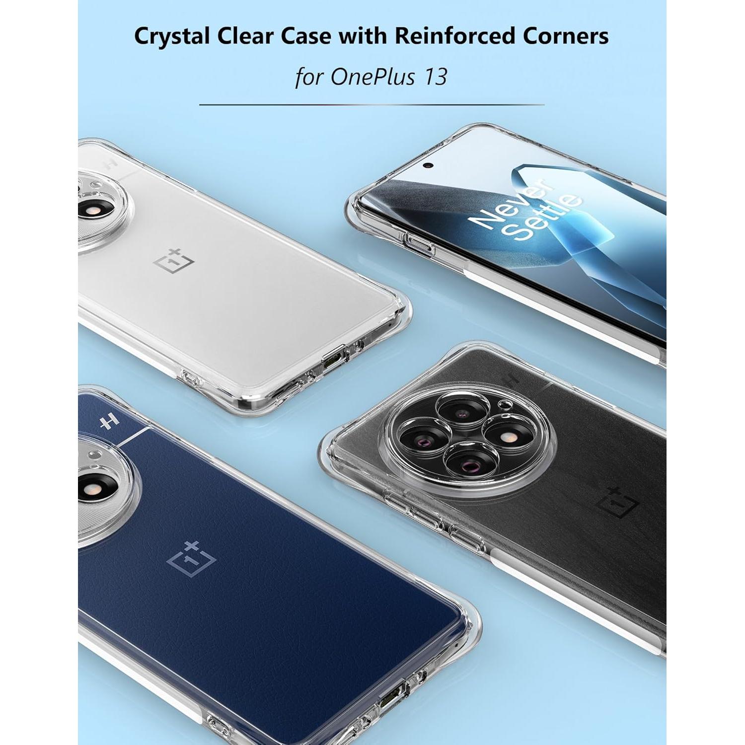 Funda Transparente TPU OnePlus 13 con Esquinas Reforzadas