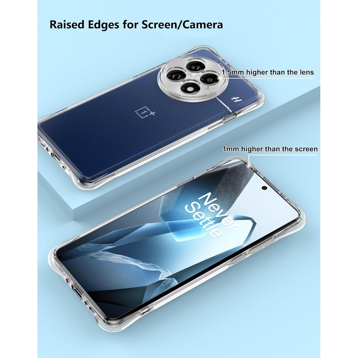 Funda Transparente TPU OnePlus 13 con Esquinas Reforzadas