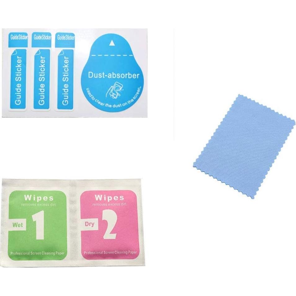 Funda y Protector Vidrio Templado Lava Yuva Smart 2 - Negro