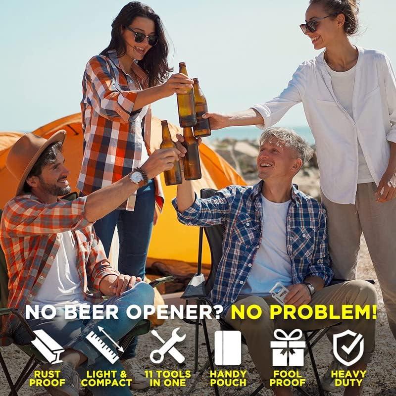 Herramienta de Supervivencia 11 en 1 Baomand - Acero Inoxidable