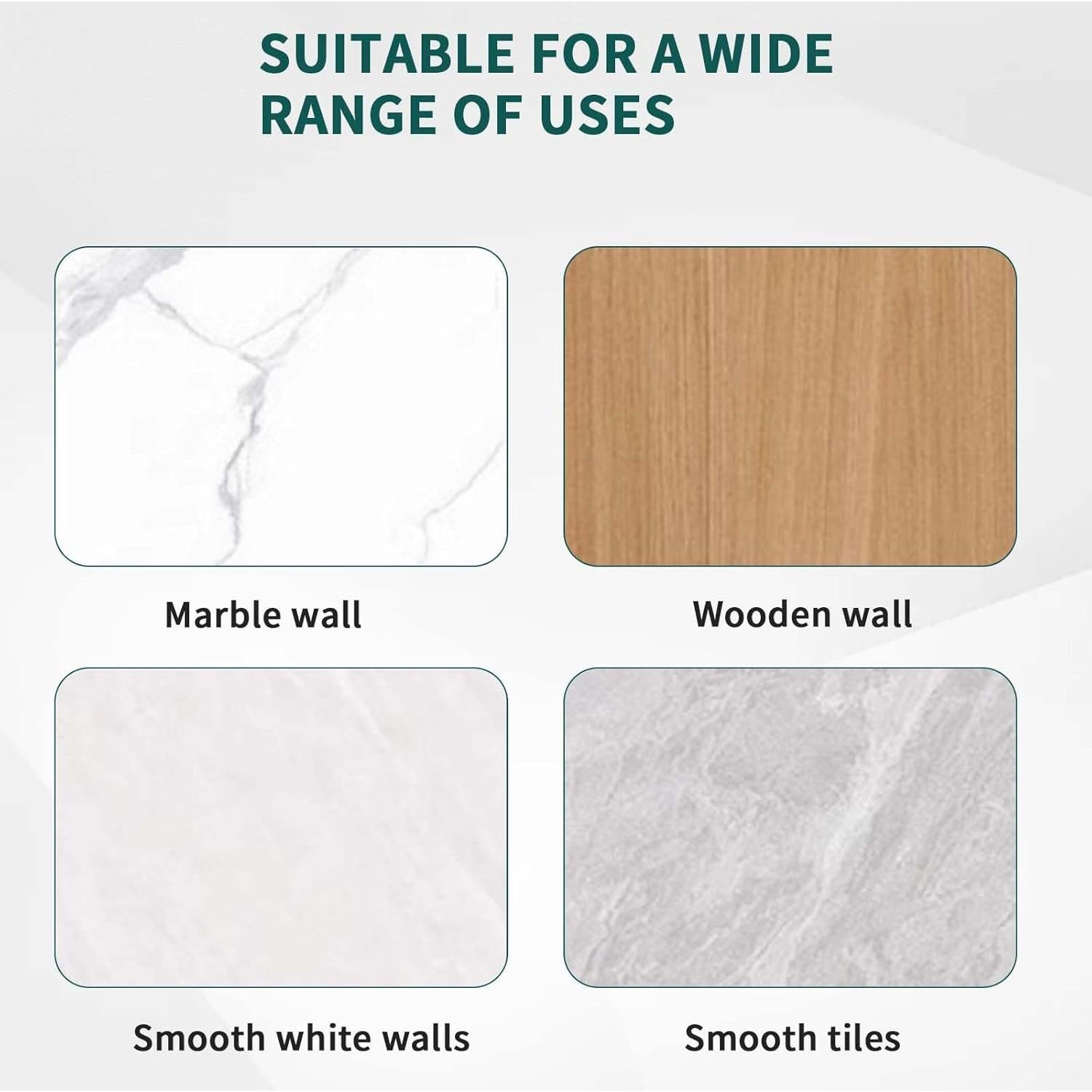 Soporte de Ducha Ajustable 360° Jigspsyzh Montaje en Pared