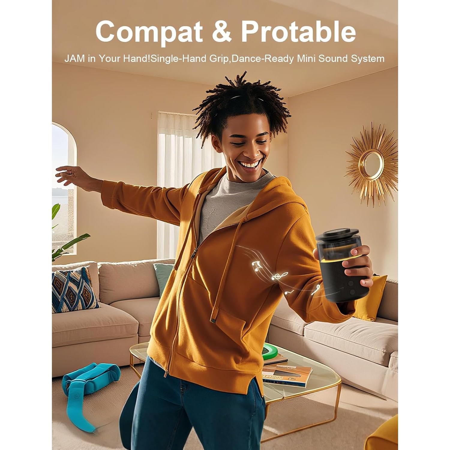 Estación de Carga Inalámbrica 5-en-1 BlKE Max con Altavoz y Luz