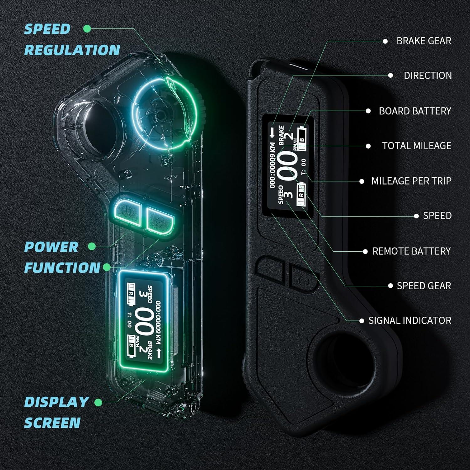 Patineta Eléctrica DNASKATE M8 400W 24Km/h 15Km Rango
