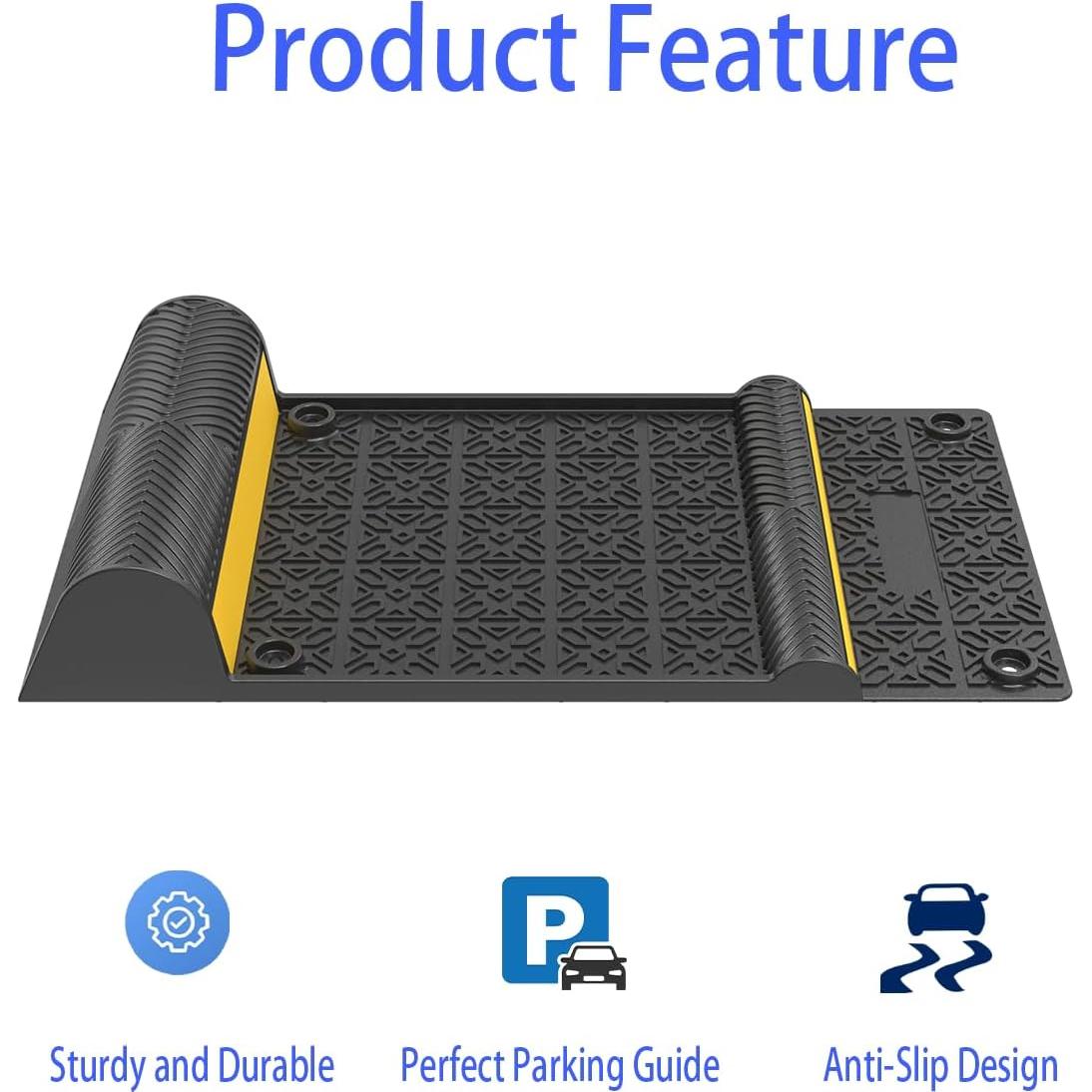 Paquete de 4 Alfombrillas de Estacionamiento THAIMATS 55x19cm