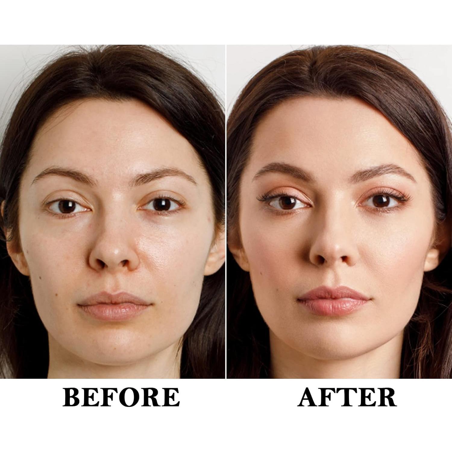 Crema BB Hidratante Boobeen 3 en 1, 5.1g x 2, Color Profundo