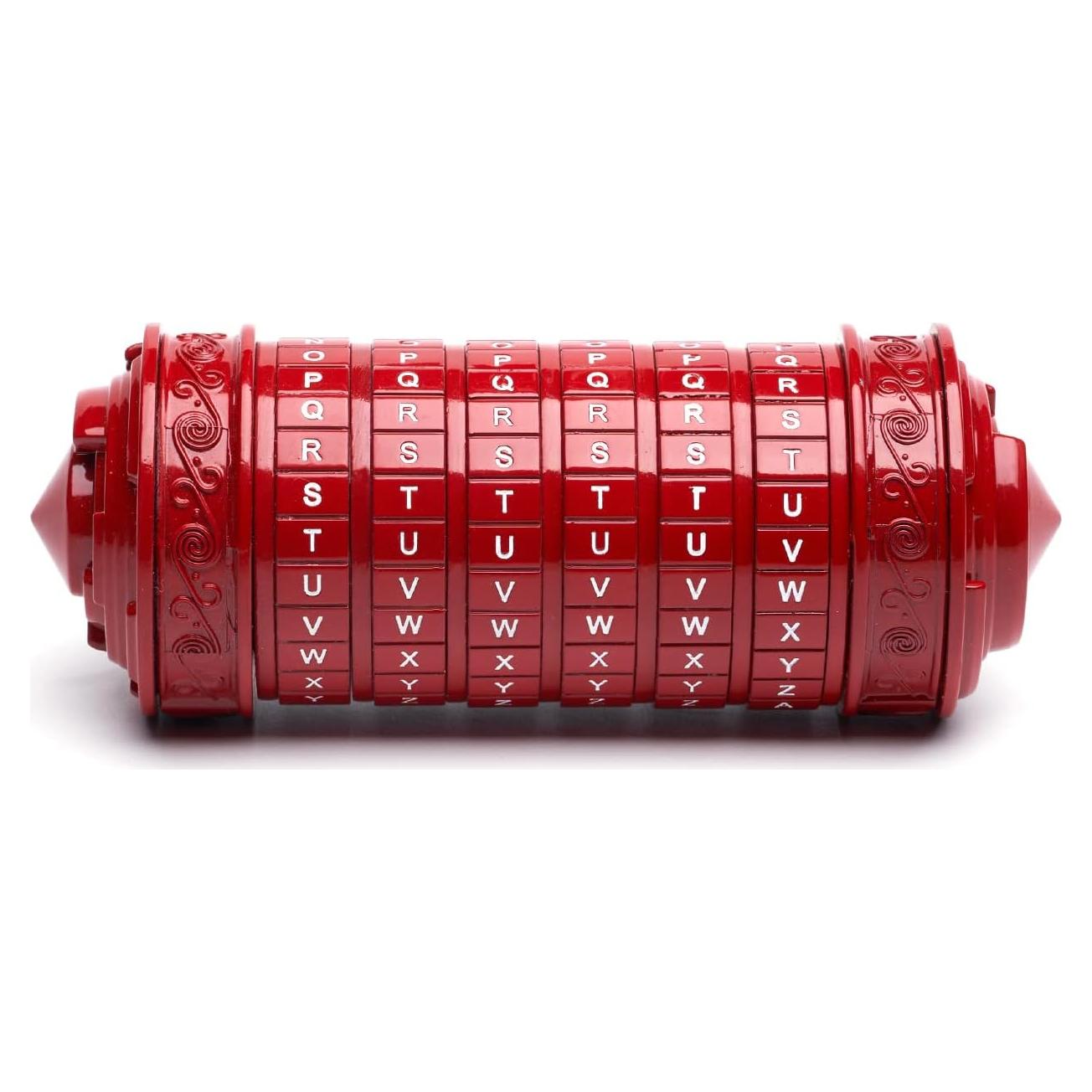 Caja de rompecabezas Cryptex Da Vinci con compartimentos ocultos