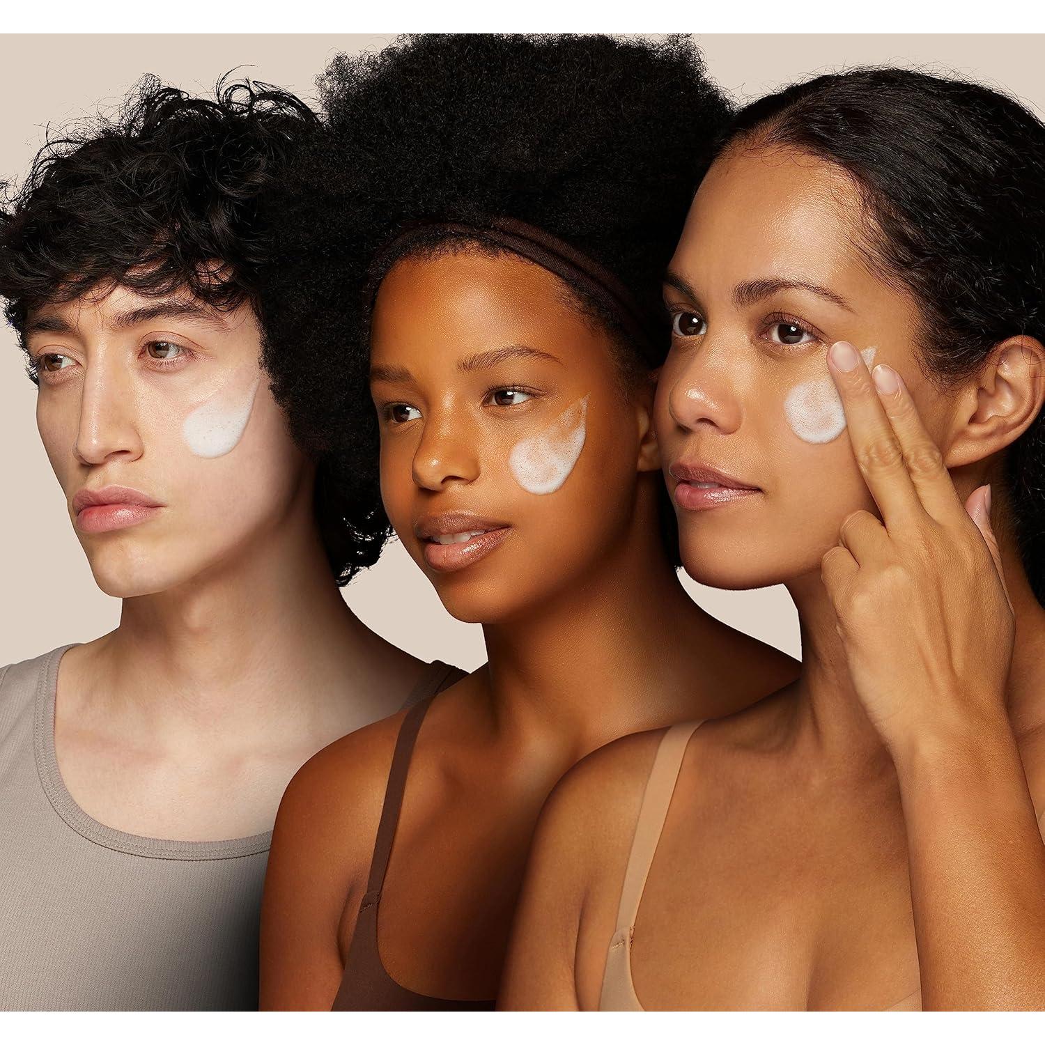 Limpiador Facial Espumoso Sukin 125 ml con Té Verde y Aloe Vera