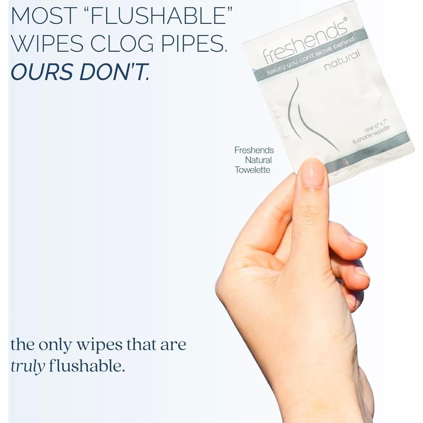 Toallitas desmaquillantes desechables Freshstarts 100 unidades gris