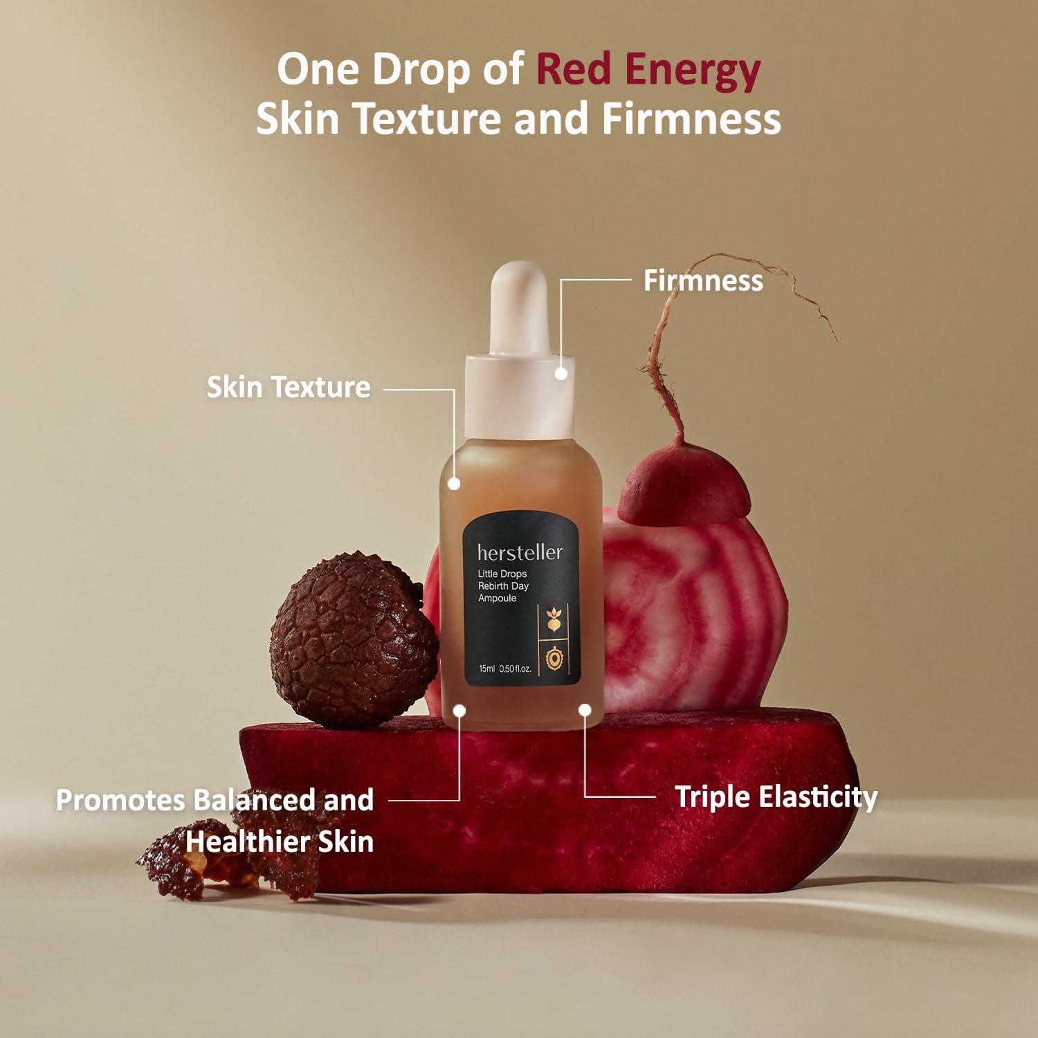 Ampoule Rebirth Day Little Drops 45ml - Cuidado Vegano Piel