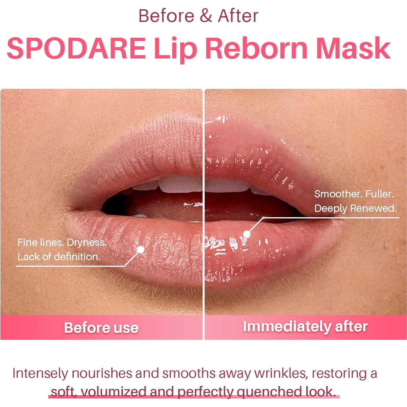 Mascarilla Labial Nocturna SPODARE Manzana Verde 12.42 ml