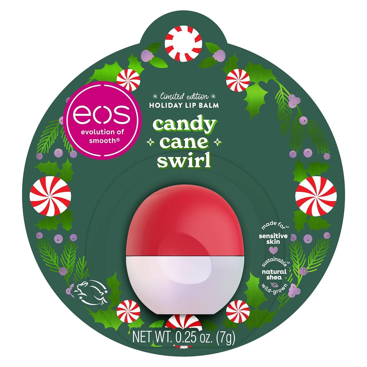 Bálsamo Labial eos Remolino de Caramelo 7.09 g - Edición Limitada