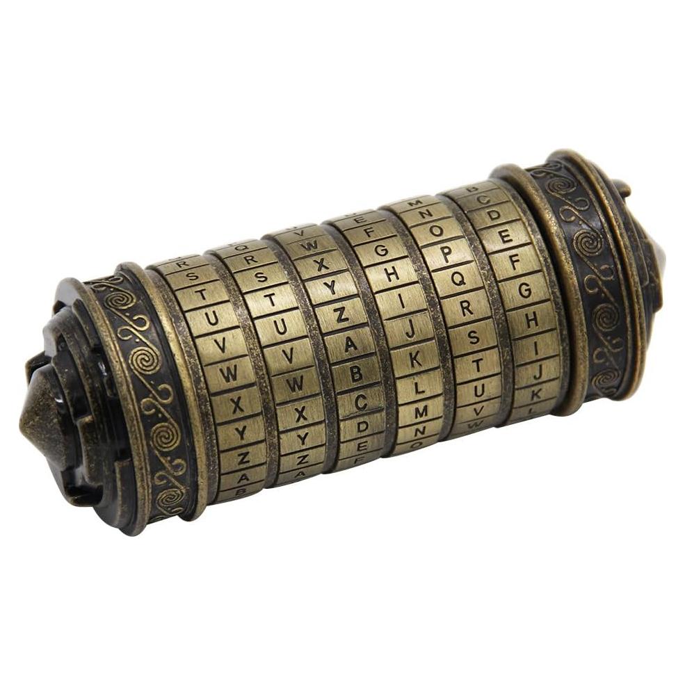 Cryptex Yofit Código Da Vinci Mini Caja Rompecabezas 15cm