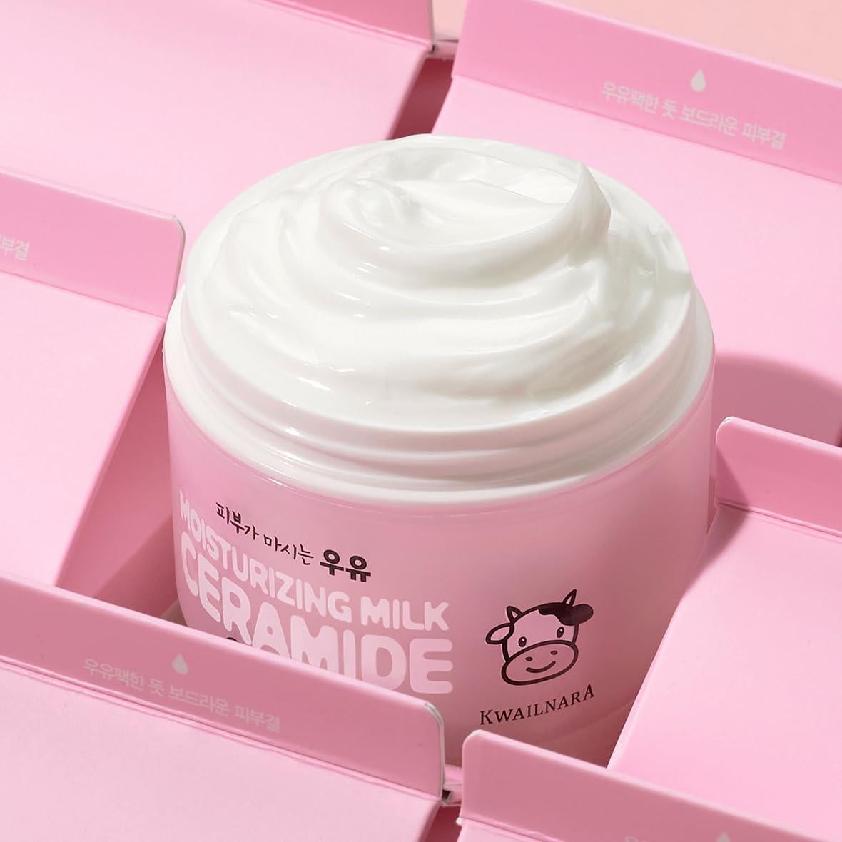 Crema Hidratante WELCOS Kwailnara 100ml Ceramida y Leche