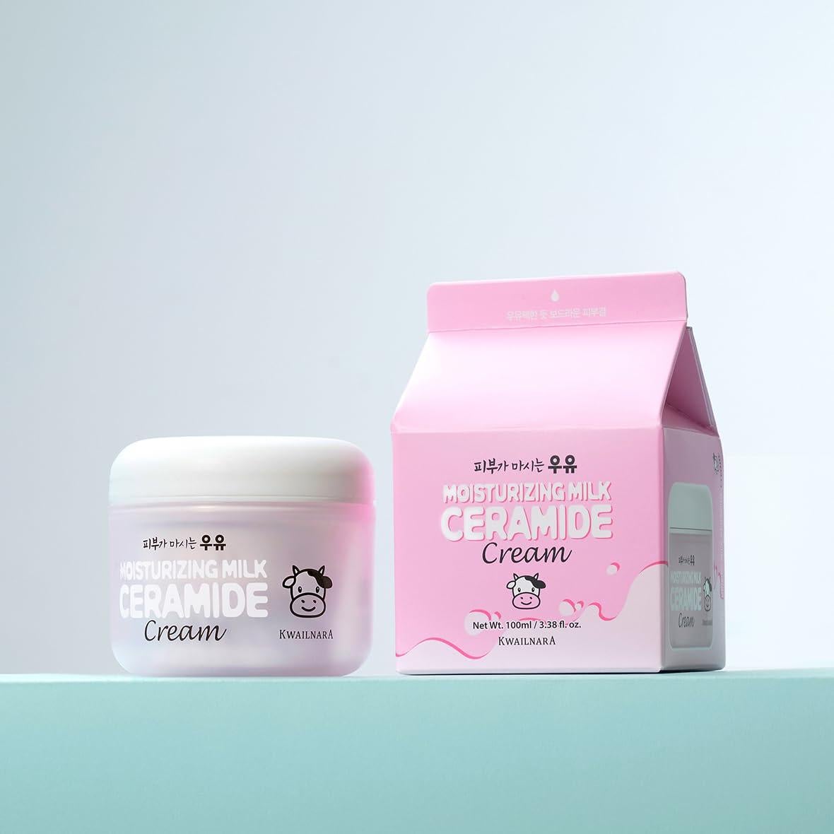 Crema Hidratante WELCOS Kwailnara 100ml Ceramida y Leche