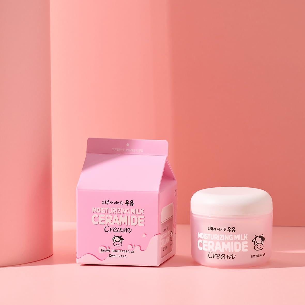 Crema Hidratante WELCOS Kwailnara 100ml Ceramida y Leche